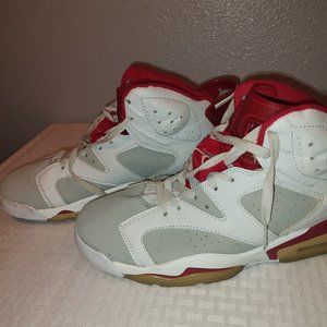 Nike Air Jordan 6 VI Retro Alternate Hare Size 8 Basketball Sneakers 338497-161